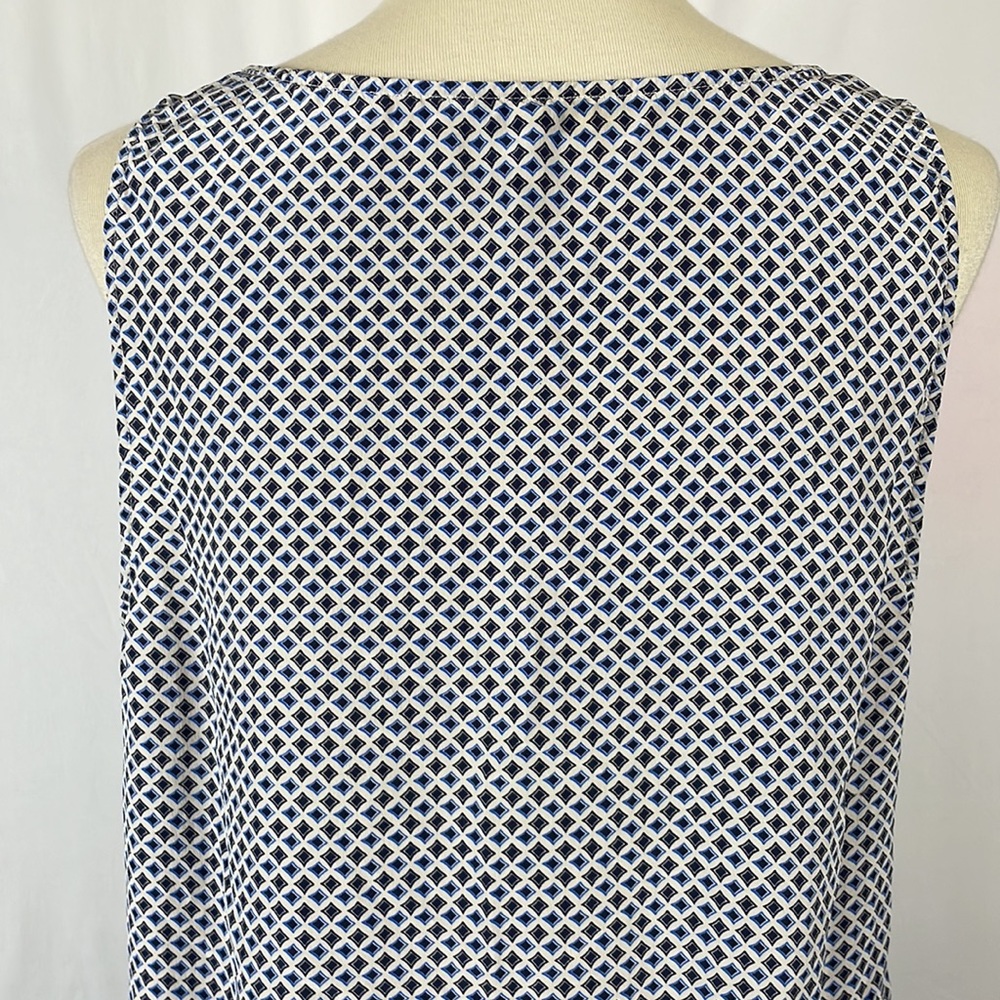 Joie Contrasting Floral Front Diamond Pattern Bac… - image 7